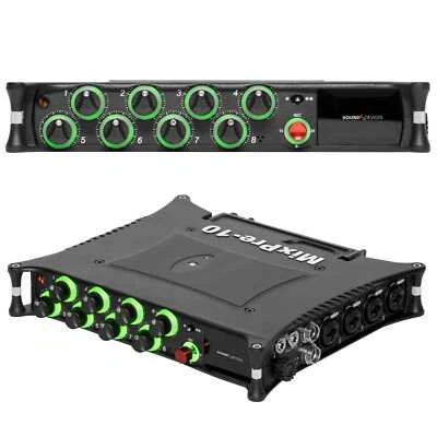 Sound Devices MixPre-10 II Portable Multitrack Audio Mixer-recorder and USB - Image 1 of 4
