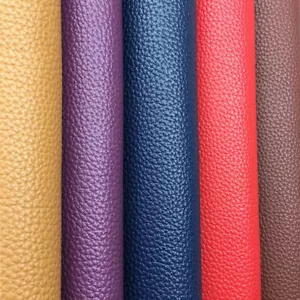 PU Leather Fabric Faux leatherette Litchi For Sewing Bag Bow Earring Handmade - Picture 1 of 94