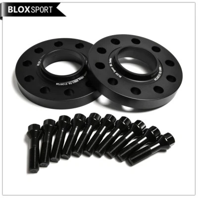 Espaciador de rueda BMW de 20 mm 5x120 ajuste centrado en el cubo 525i 528i 535i E34 E39 E60 E61 2 piezas Foto 1 de 4