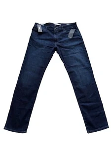 Pantalones Mavi Jake Hombres 36 Jeans Denim Pierna Ajustada Azul Oscuro 36x32 - Imagen 1 de 7