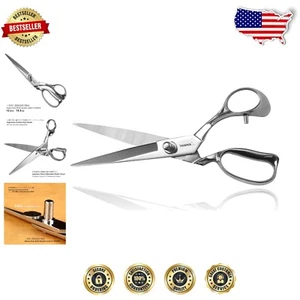 Lifetime Service 12" Heavy-Duty Fabric Shears - Precision & Comfort Included - Picture 1 of 8