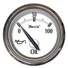 Faria Beede Instruments Newport Ss 2" Oil Pressure Gauge - 0 To 100 Psi 25005
