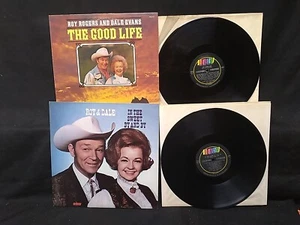 Roy Rogers & Dale Evans The Good Life / The Sweet By & By Vinyl LP records lot-2 - Imagen 1 de 6