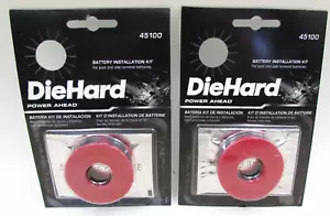 2 PACK DieHard 45100 Battery Post Or Side Terminal Protectors & Grease - Foto 1 di 2