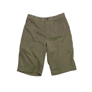 Nike Core Flex Dri Fit Golf Shorts Mens Size 26 Khaki Flat Front Twill - Picture 1 of 8