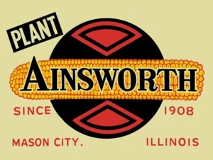 Ainsworth Seed Corn of Mason City, Illinois New Metal Sign: 9x12 & Free Shipping - Picture 1 of 1