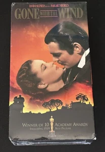 Gone With the Wind (VHS, 2001, 2-Tape Set, Double Cassette) SEALED - Imagen 1 de 4