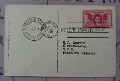 Scott # 962 Francis Scott Key First Day Of Issue Foreign Destination - Image 1 of 2