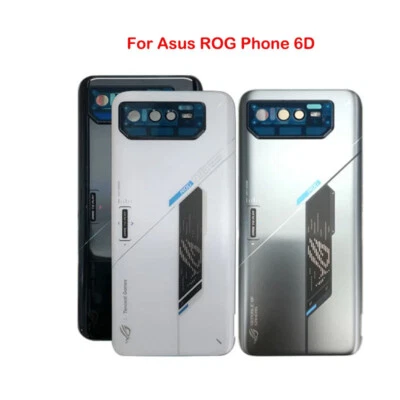 Original Housing Battery Back Door Cover For Asus ROG Phone 6D With Camera Lens - Image 1 of 4