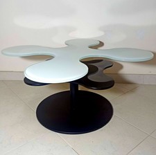Tavolino Miniforms Audere Semper Atomo Modernariato Vetro Temperato Cattelan