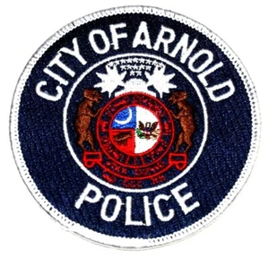 ARNOLD MISSOURI MO Sheriff Police Patch STATE SEAL BEARS CRESCENT MOON 3.5” ~ - Picture 1 of 2