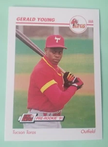 1991 Line Drive AAA #623 Gerald Young - Tucson Toros  - Picture 1 of 2
