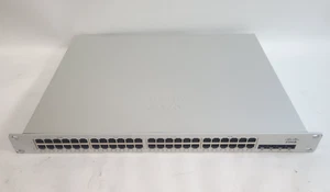 Cisco Meraki MS225-48FP-HW 48-Port/PoE 4 Port SFP+ UNCLAIMED - Picture 1 of 15