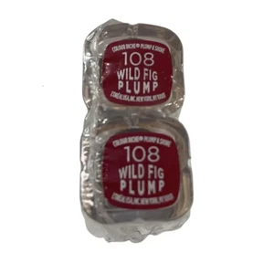 2 Pack of L'Oreal Paris Makeup, Plump & Shine, Lipstick 108 Wild Fig, New Loreal - Picture 1 of 3