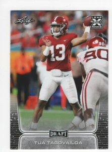2020 Leaf Draft Football Rookie Tua Tagovailoa Miami Dolphins #2 - Bild 1 von 1