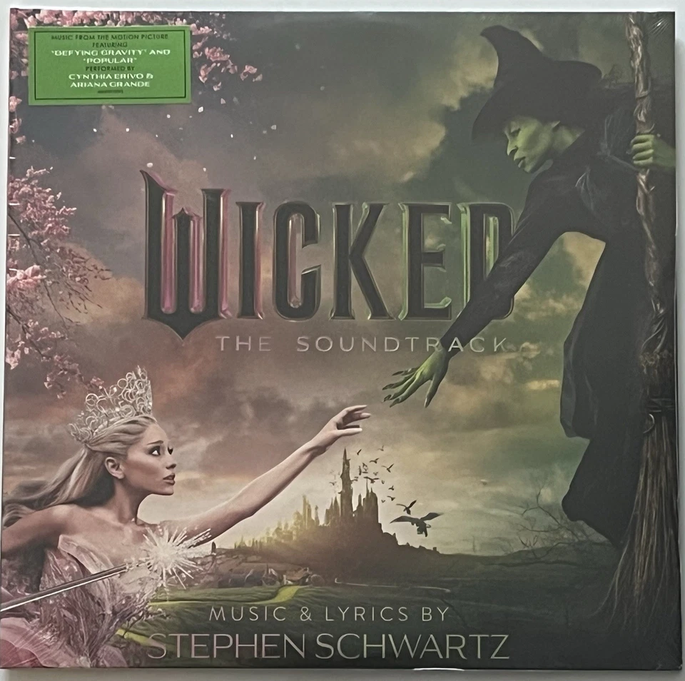 SEALED WICKED - THE SOUNDTRACK (VINYL 2LP) ARIANA GRANDE + CYNTHIA ERIVO Foto 1 de 1