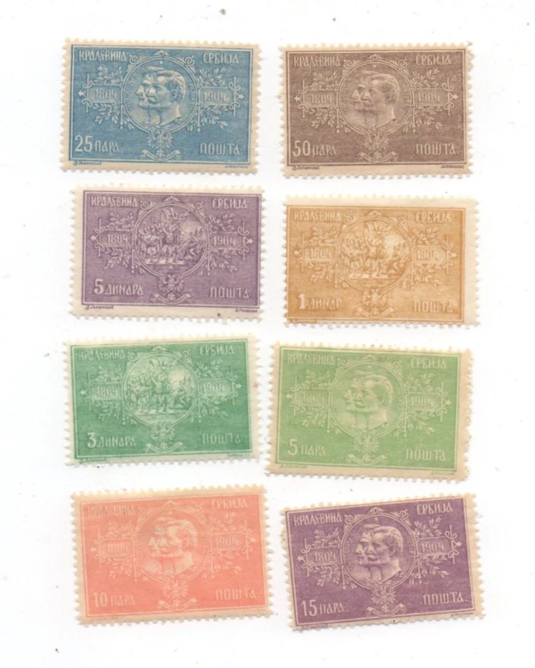 Serbia mh como nuevo bisagras Scott 79-86 Foto 1 de 1