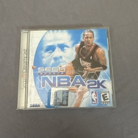 NBA2K (Sega Dreamcast, 1999)  w/Manual