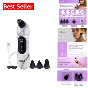 Portable USB Charged Microderm Pore Extractor & Nano Mister for All Skin Types - Picture 1 of 10