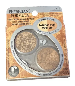 Physicians Formula Tal-Free Mineral Duo Lidschatten 2475 natürliche Mineralien - Brkn. - Bild 1 von 5