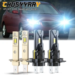 Faros LED de haz alto/bajo para Hyundai Elantra 2004 2005 2006 - 4 piezas - Imagen 1 de 20