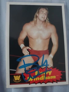 WWE WWF BARRY WINDHAM ANIMAL AUTOGRAPH SIGNED CARD AUTO HOF WCW - Picture 1 of 1