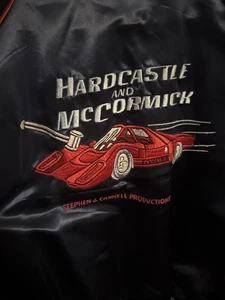 Hardcastle And McCormick Steven Cannon Production Jacket- Super Rare - Picture 1 of 3