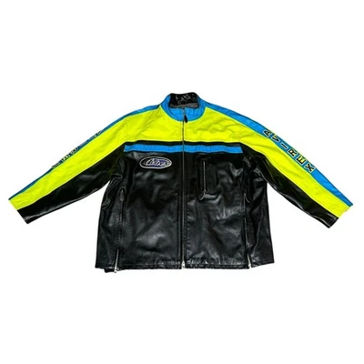 Chaqueta deportiva de cuero Avirex vintage años 90 talla 3XL Foto 1 de 4