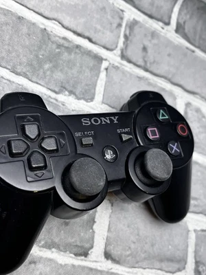 Controller PS3 Sony Dualshock 3 Playstation 3 nero Joystick Originale Wireless - Immagine 1 di 4