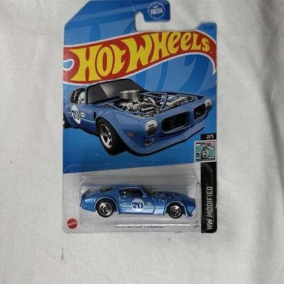Hot Wheels 1970 Pontiac Firebird 18/250 - Blue - 2023 Mainline A - Image 1 of 4