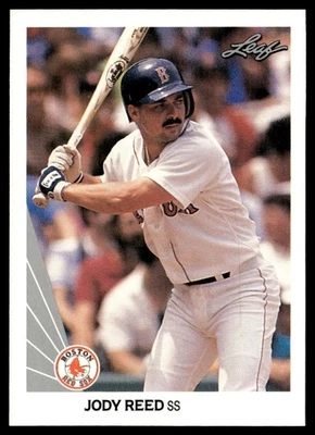 1990 Leaf Jody Reed Boston Red Sox #150 - Image 1 of 2