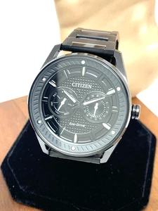 Reloj Citizen Hombre BU4025-59E Eco-Drive Esfera Negra Acero Inoxidable 42mm Solar - Imagen 1 de 15