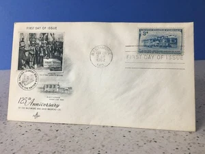 125th Anniversary of the Baltimore & Ohio Railroad 1st Day of Issue 28.02.52 - Bild 1 von 3