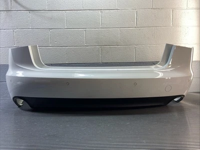 2012-2015 Audi A6 4G Rear Bumper Cover Panel Assembly White LY9C OEM *NOTE* Foto 1 de 4