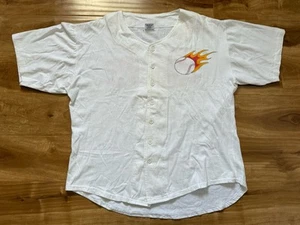 VTG Rookie of The Year Baseball Jersey Shirt - L - 1993 USA Movie Promo Merch - Picture 1 of 8