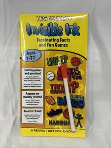 Invisible Ink Yes Know 7-77 - Taschenbuch von Unbekannt - versiegelt - Bild 1 von 3