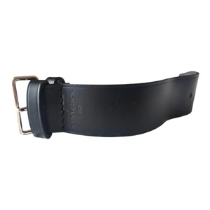 Louis Vuitton Leder Armband breite Schnalle verstellbar Gürtel (glänzende schwarze Rückseite) - Bild 1 von 8