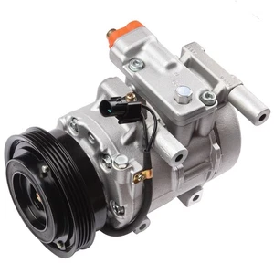 A/C Compressor with Clutch For 2006 2007 2008-2011 Kia Rio Rio5 1.6L - Picture 1 of 8