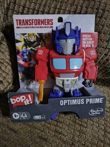Bop It! Optimus Prime Transformer Edition Juego Niños Coleccionistas Juguete Difícil de Encontrar En Mano - Imagen 1 de 6