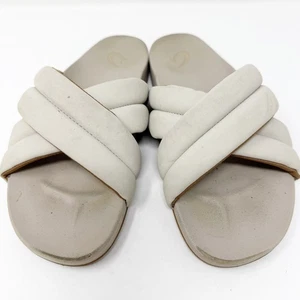 Olukai Damen HILA Puffy grau Slipper Pantoletten Sandalen Größe 9 Strand Sommer - Bild 1 von 7