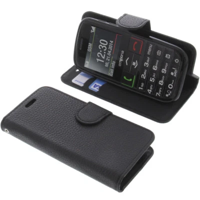 BLUE-HANDY Funda protectora para móvil Emporia Euphoria V50 negra