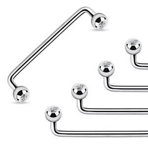 Rhinestone Clasp Piercing - Picture 1 of 1