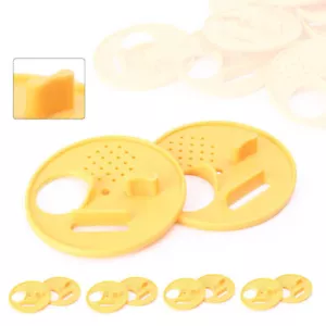 12x Plastic Beekeepers Bee Hive Nuc Box Entrance Gates Beekeeping Tool Yellow - Picture 1 of 7