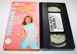 Low Impact Aerobics (VHS, 1987) Official 29-Minute Workout, Linda Weller - Picture 1 of 2