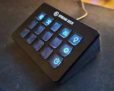 Replacement Stand for Elgato Stream Deck Mk1 and Mk2 15 Keys Push Fit 3D Printed - Image 1 of 4