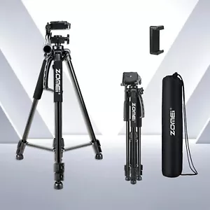 Treppiede da viaggio portatile in alluminio professionale per fotocamera e videocamera reflex Canon - Foto 1 di 11