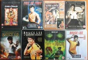 BRUCE LEE THE BEST OF movie 8 x dvd MEGA collection job lot BUNDLE - Picture 1 of 1