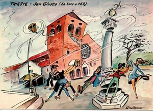 br 22 1964 - Aldo Aronne TRIESTE BORA A 160 - San Giusto - Ed Multifoto - Imagen 1 de 1
