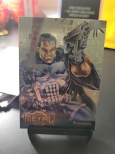 1995 MARVEL METAL GOLD BLASTER GOLDBLASTER #9 of 18 PUNISHER