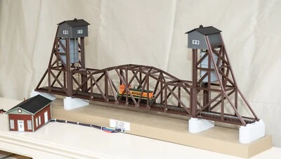 3D Printed HO Scale Motorized Lift Bridge. Detailed Instructions and DCC Ready. - Image 1 of 4